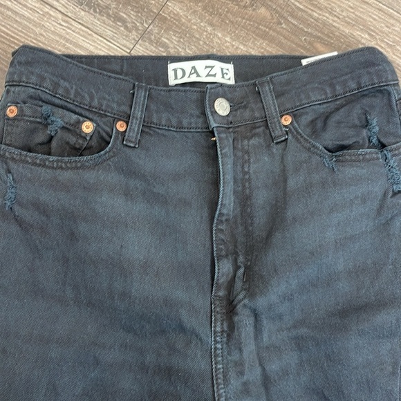 DAZE GO-GETTER HIGH RISE FLARE IN ALIBI - Picture 5 of 8